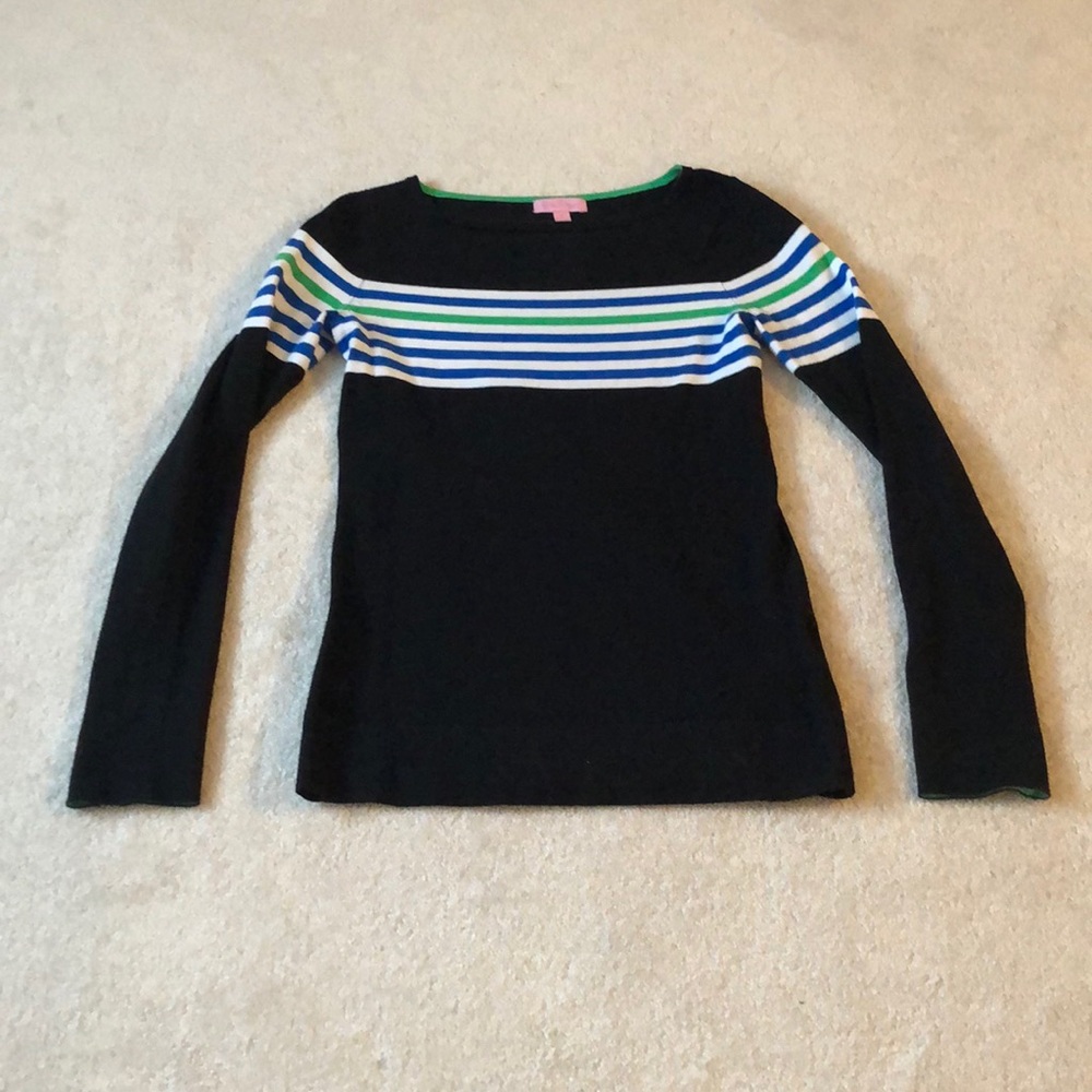 Lilly Pulitzer Striped Sweater Size Small